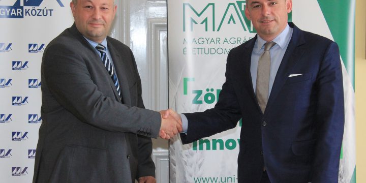 Együttműködési megállapodást kötött a Magyar Közút és a Magyar Agrár- és Élettudományi Egyetem